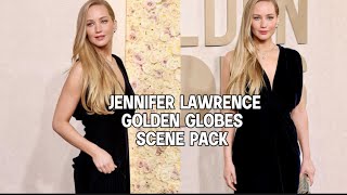 Jennifer Lawrence golden globes scene pack