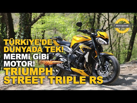 Türkiye'de Tek! Triumph Street Triple RS İnceleme!
