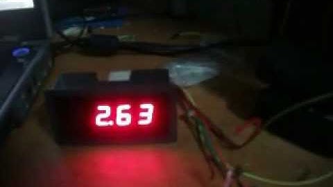 Voltmeter + photoresistor