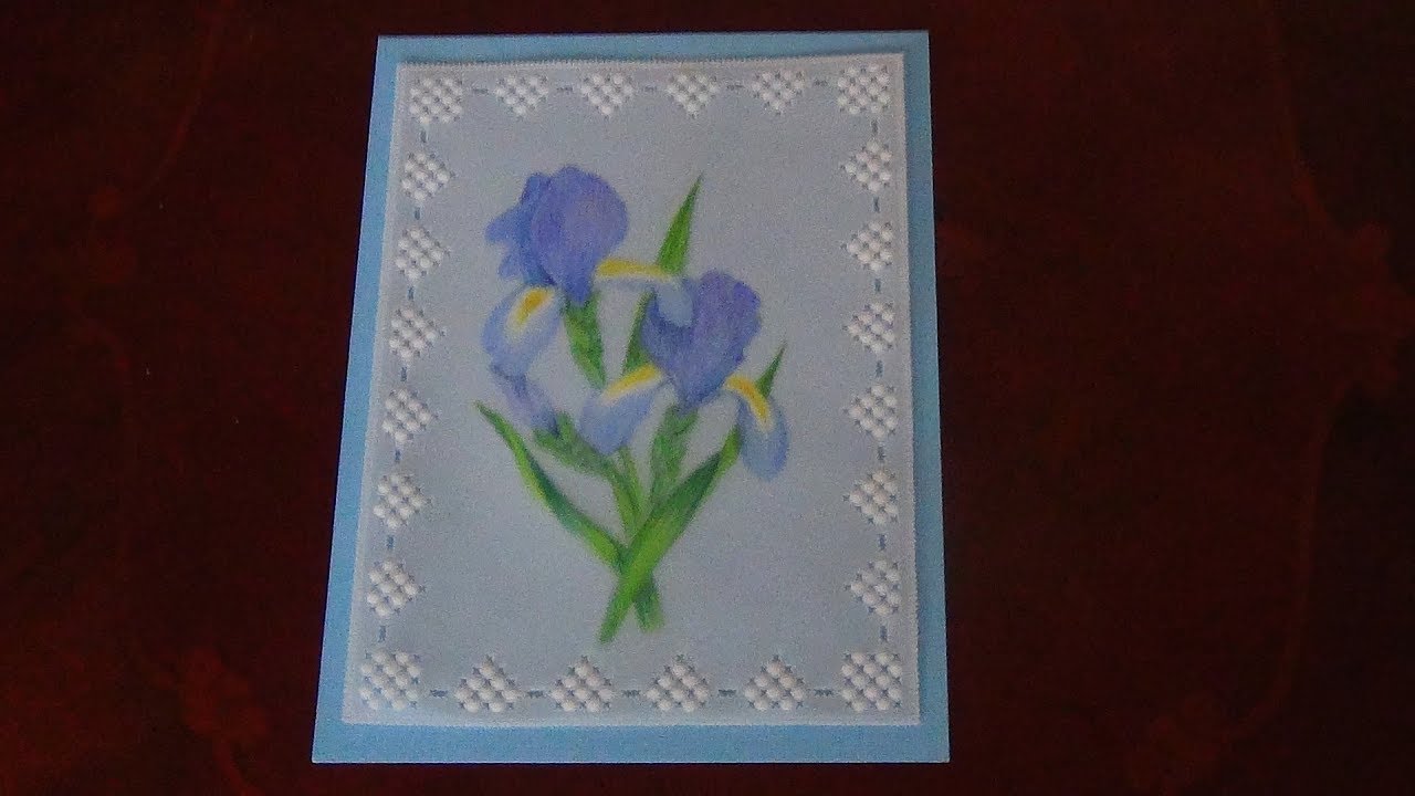 Faber Castell Polychromos on a parchment. Parchment art  # 17