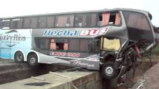 choque mortal chofer judio el peor accidente de colectivo