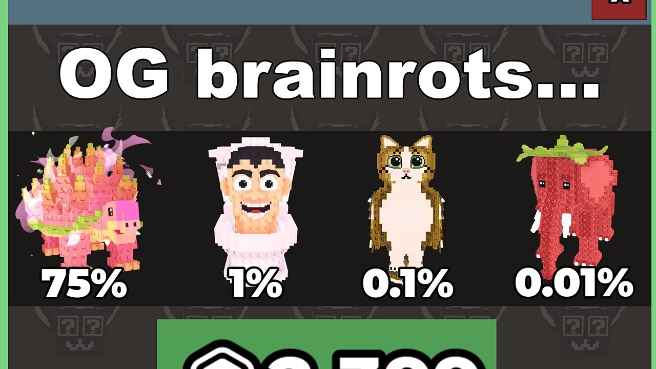 Starting Over, But Lucky Blocks Have OG Brainrots