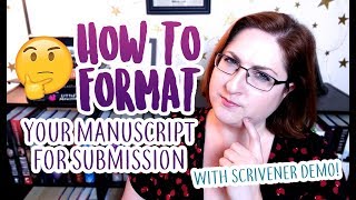 Proper Manuscript Formatting (Microsoft Word/Scrivener demo)