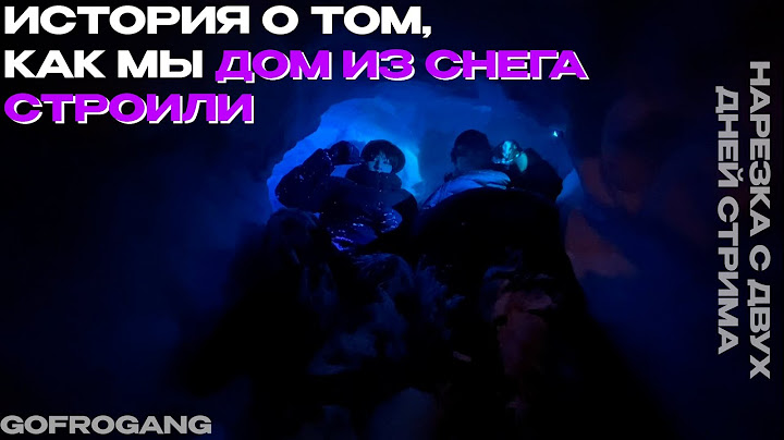 ПОГРЕБЕНЫ ПОД СНЕГОМ В ГЛУШИ НА СТРИМЕ