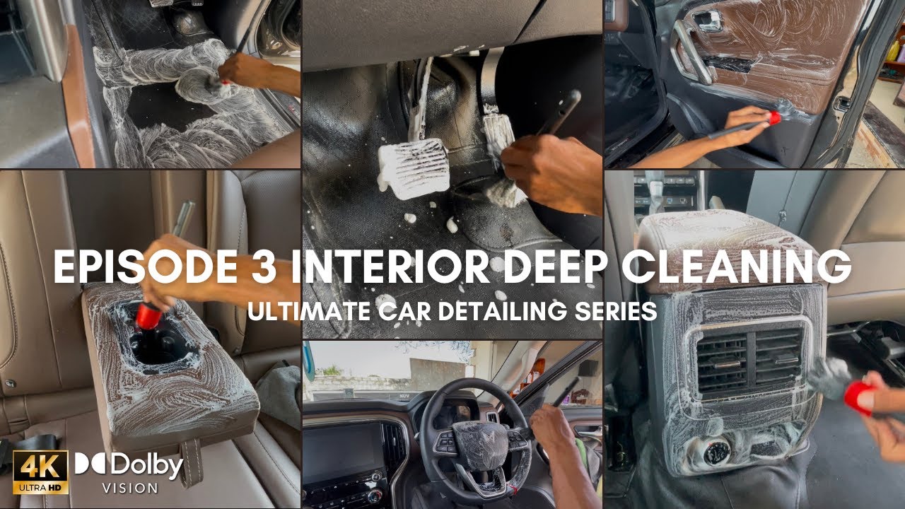 Episode 3 Interior Deep Cleaning | Ultimate Car Detailing Series - YouTube