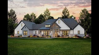 Dream Home Alert: 4 Bedroom Modern Farmhouse | Plan 3571-00024