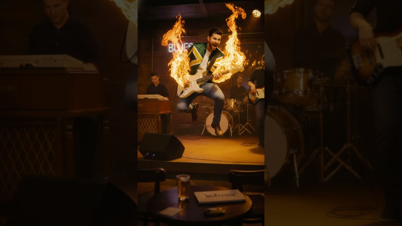 Burning Groove Pt. 1 – Funk Blues Guitar Jam | 