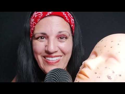 Asmr Limpeza de pele extração de cravos