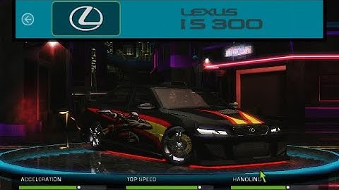 NFS Underground 2 | Lexus IS300 Customization | Gameplay 51