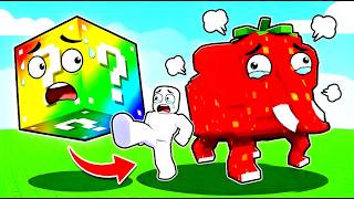 I kicked a Lucky Block in Roblox screenshot 1
