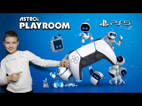 Astro's Playroom - PS5! Прохождение игры на PlayStation 5! Супер Тима Геймс