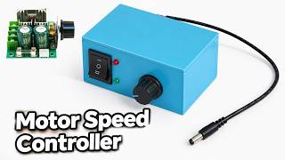 How To Make DC Drill Machine Motor Speed Controller DIY Forward Reverse Switch