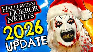 Halloween Horror Nights 2026 Art The Clown SCARE ZONE UPDATE | HHN 35