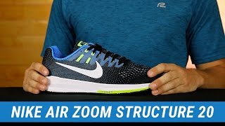 administración Mente En particular Nike Air Zoom Structure 20 | Men's Fit Expert Review - YouTube