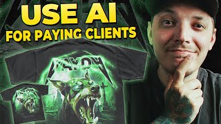 How to Design TShirts Using AI for Paying Clients