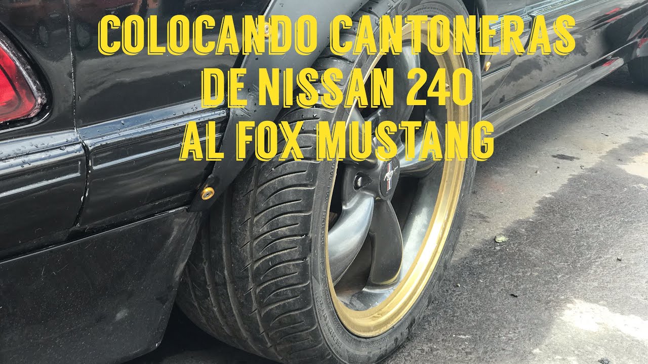 FENDER FLARES PARA EL FOX MUSTANG YouTube