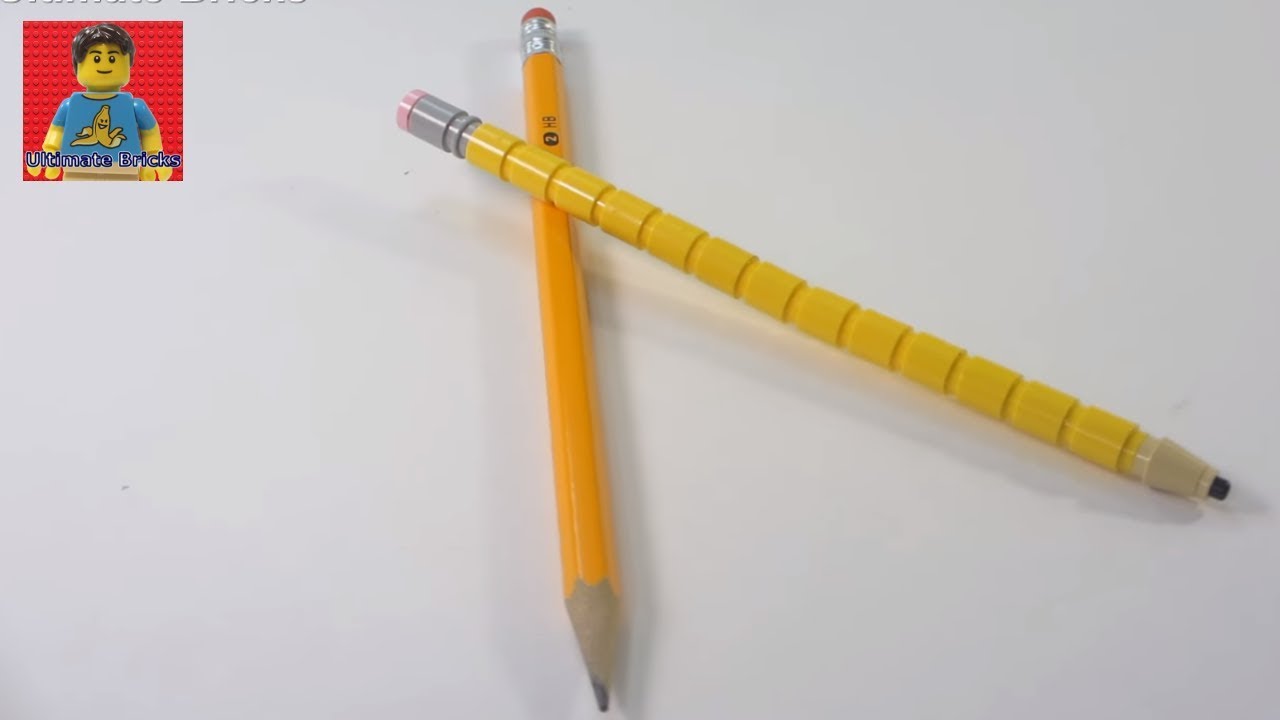 How To Build A LEGO Pencil MOC YouTube