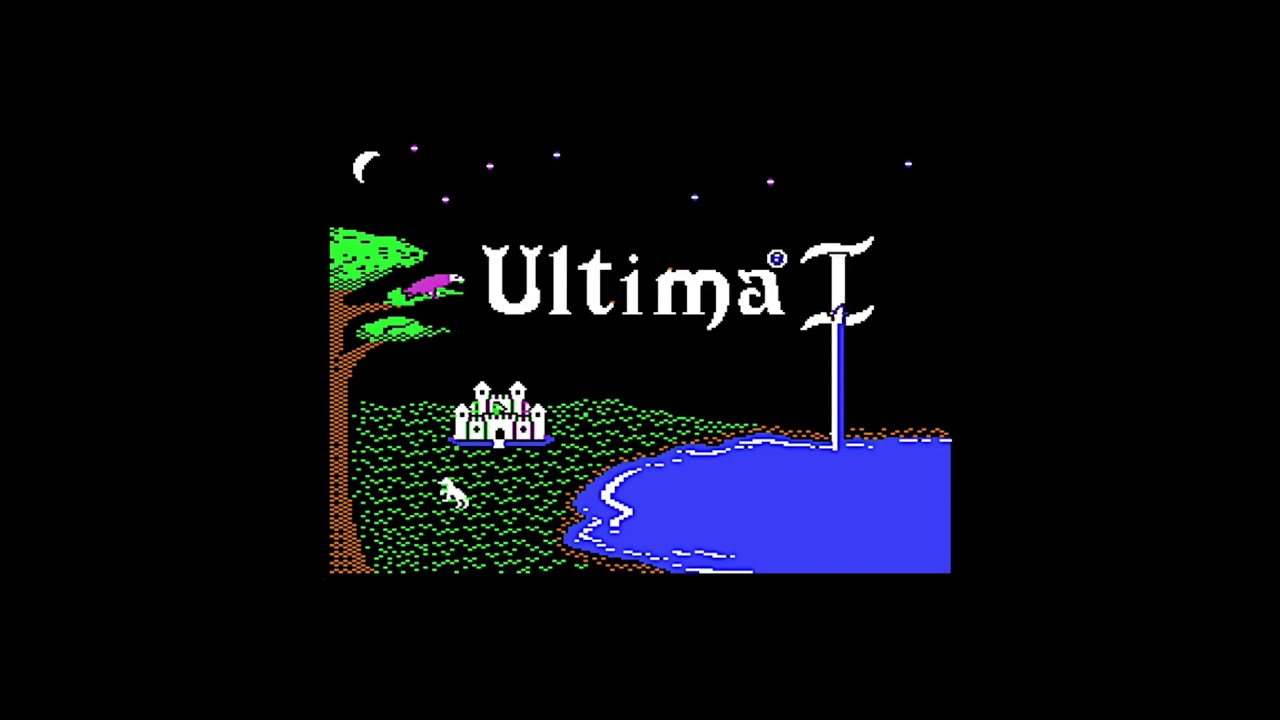Ultima I by Origin Systems on Apple //e 