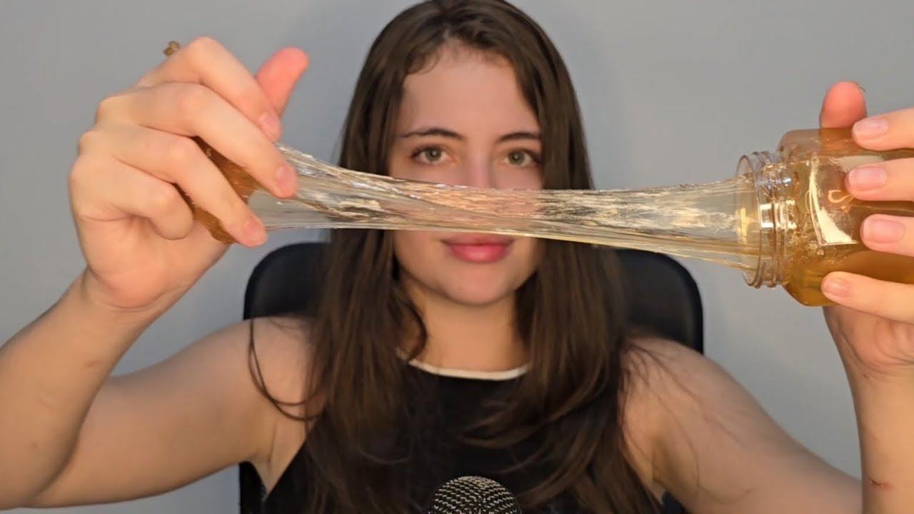 ASMR soninho garantido💤 (triggers diversos, tapping, sussurros, slime e mais)