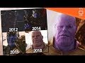 Why Is Thanos Different Colors In The MCU & Avengers Infinity War