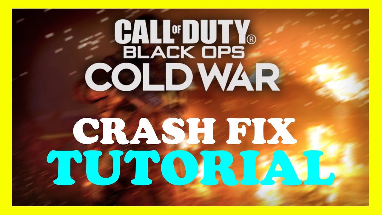 Black Ops Cold War - How to Fix Crashing, Freezing, Lagging | Complete TUTORIAL 2022
