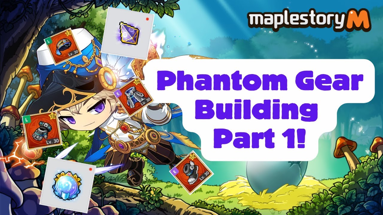 Maplestory M Phantom Gear Build Exalt and Inherit! (Part 1) YouTube