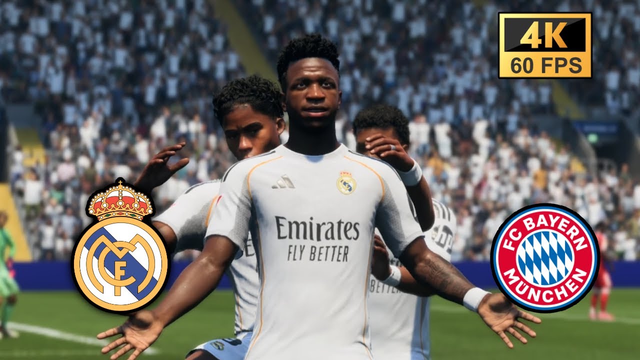 EA Sports FC 26 - Реал Мадрид против Баварии Мюнхен - Режим карьеры - Без комментариев
