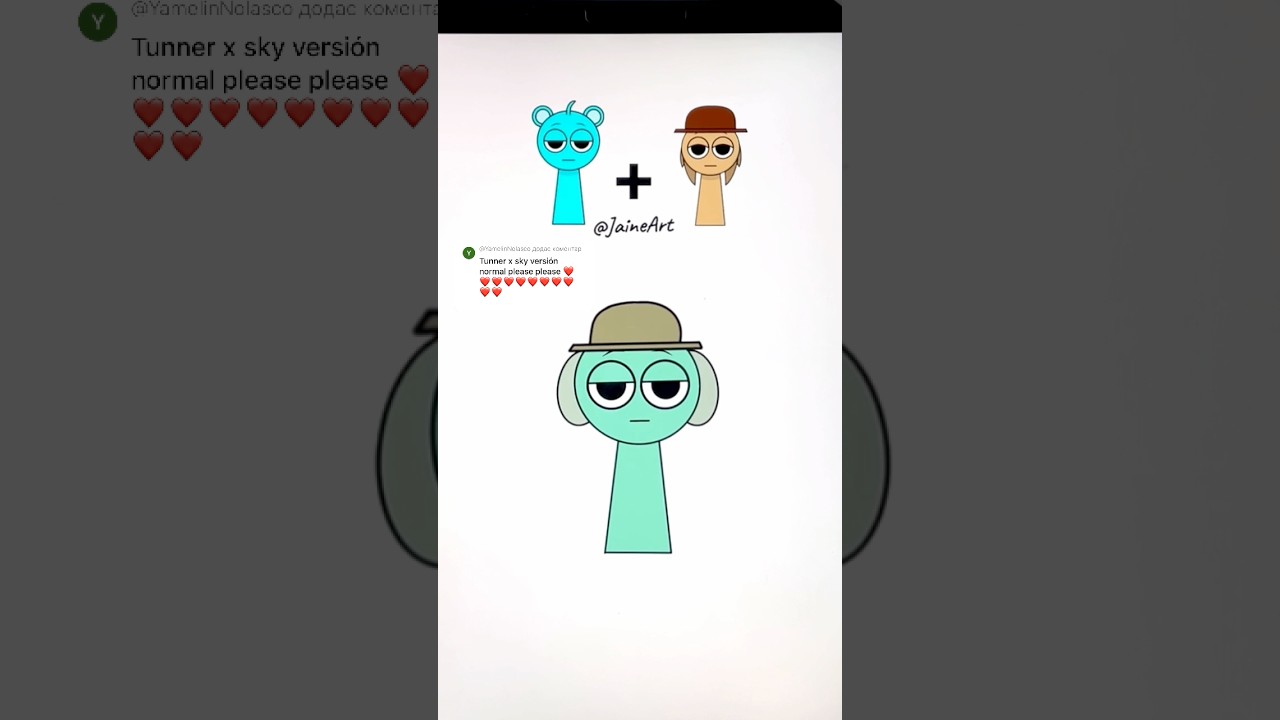 Sky + Tunner Sprunki mix Incredibox  | Create his name 💬 