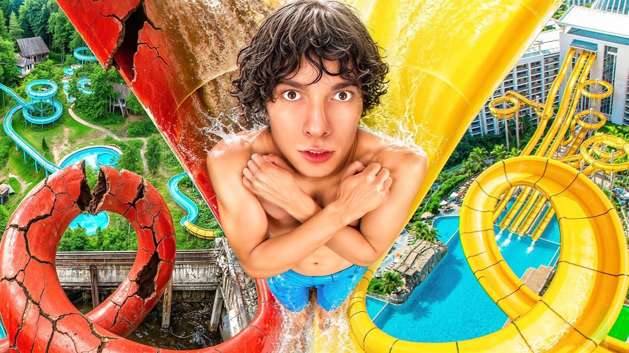 J'infiltre Un Parc Aquatique À 1 € vs 100 000 000 € !!