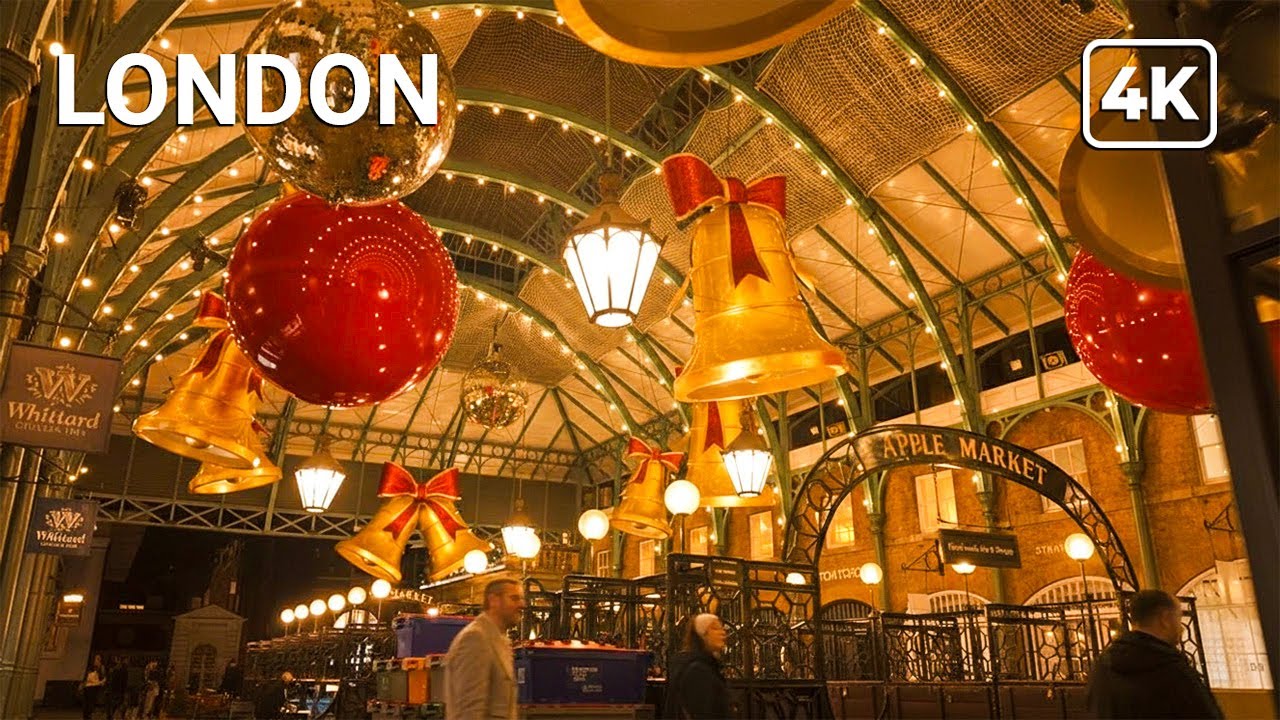 Лондон ночью 4K HDR: от British Museum до Buckingham Palace