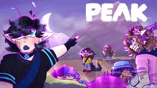 We climbed a MOUNTAIN... \\ PEAK