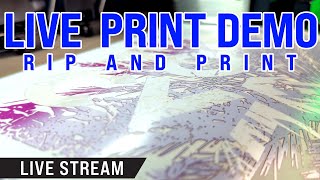 Live RIP and Printing Demo and Ask Me Anything!