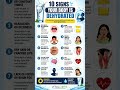 10 Signs that your body is dehydrated.