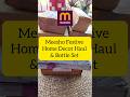 Meesho Festive Home Decor Haul & Bottle Set | Huge Meesho Haul #meesho #shorts #meeshohaul #unboxing