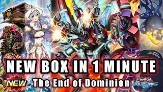 NEW MINI BOX: The END of DOMINION | ROKKET, RAGNARAIKA, and ADVENTURER TOKEN [DUEL LINKS] screenshot 1