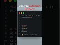 Python all() Trick 🤯 | Kya Ye List True Return Karegi? #coding #correctcoding #programminglanguage