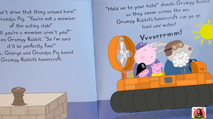 Incredible Peppa collection Grampy Rabbit's Hovercraft #storytime #peppa #peppapig #story #read