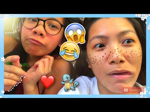 Henna On My Face! with Gabby 💗 || Salome Rodriguez