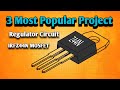 Top 3 mosfet diy projects || Irf z44n mosfet electronic project
