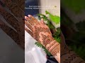 wedding anniversary mehndi designs video viral video #muskanmehndi100k #mehndi #arabic #art