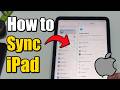 How To Sync iPhone With iPad (Easy Tutorial)