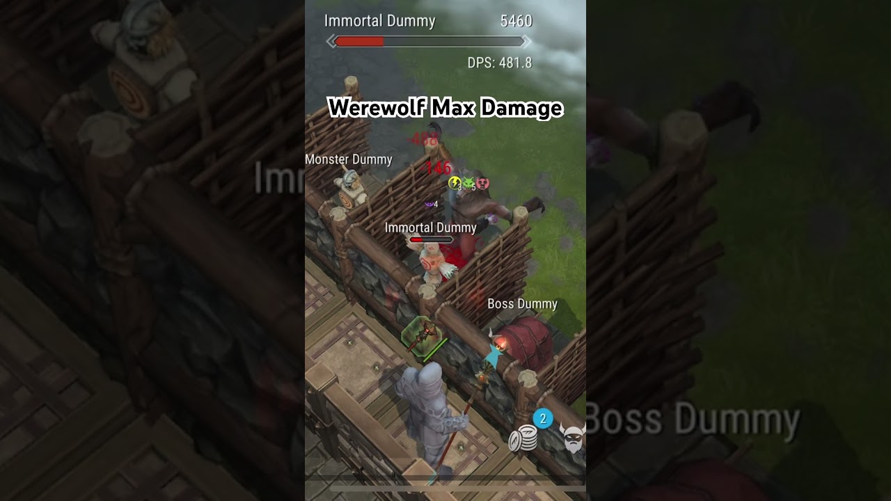 Max Damage Werewolf 