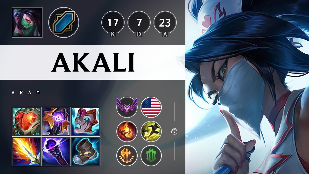 Akali ARAM - NA Master Patch 25.06 - YouTube