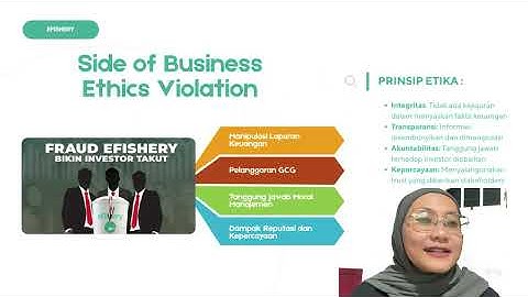 Analisis Kasus Pelanggaran Etika Bisnis - Fraud eFishery - Melyn Eta Coriala 204032410024 MM PJJ A1