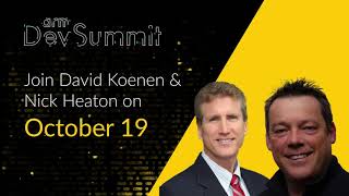 Meet the Arm DevSummit Speakers: David Koenen, Arm and Nick Heaton, Cadence