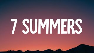 Morgan Wallen - 7 Summers (Lyrics)