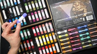 أداء رائع، سعر منخفض! مراجعة ألوان الباستيل الناعمة المصنوعة يدويًا من لايتويش، 72 لونًا عاديًا و... screenshot 1