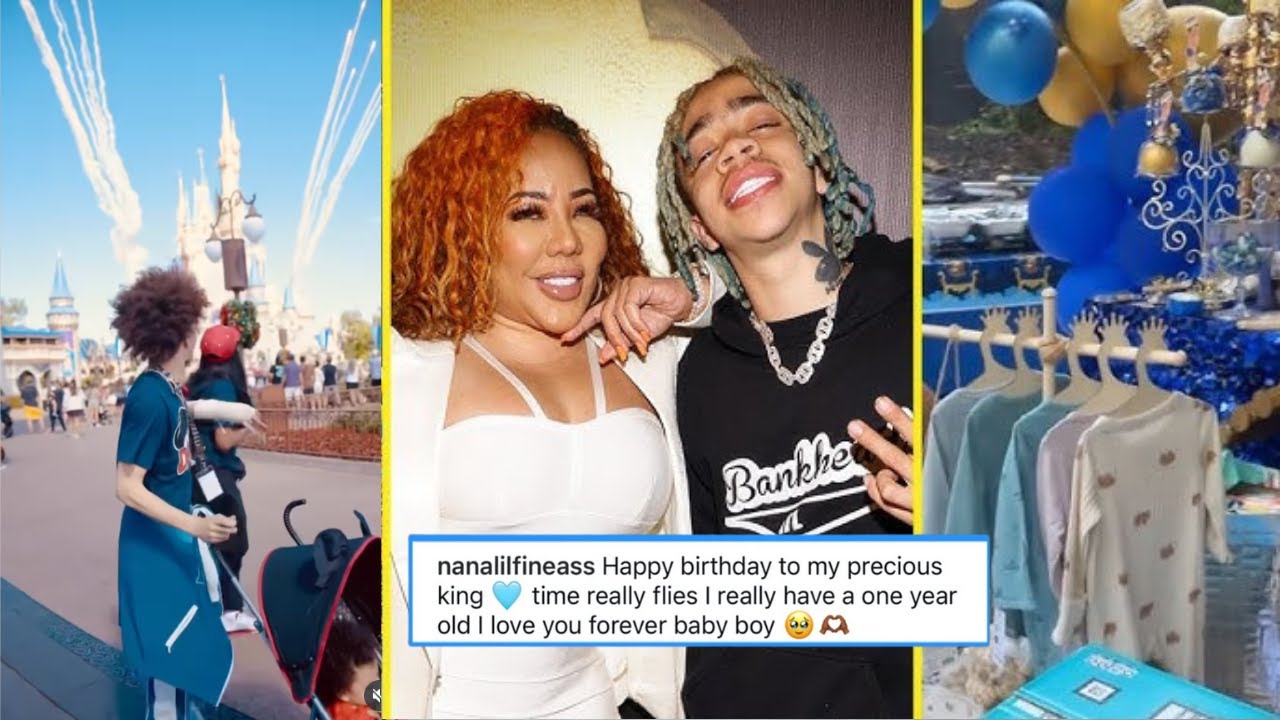 TI & Tiny Harris melts hearts as they CELEBRATE grandson’s first birthday at disney land