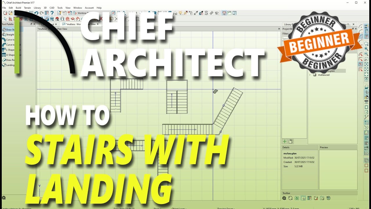 Chief Architect How To Stairs With Landing