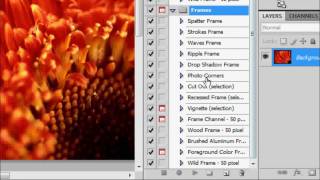 Adobe Photoshop [Quick + Easy] HD Tutorial ;;;,, Digitalized Photo Borders.